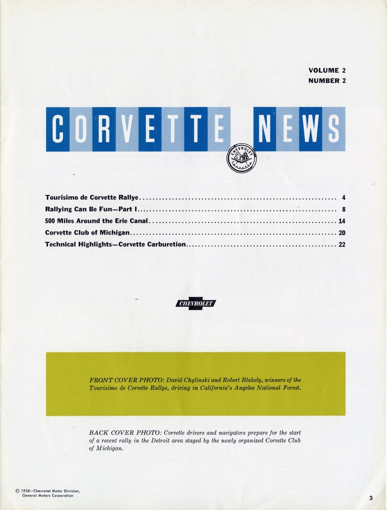1958 Corvette News Magazines Page 25